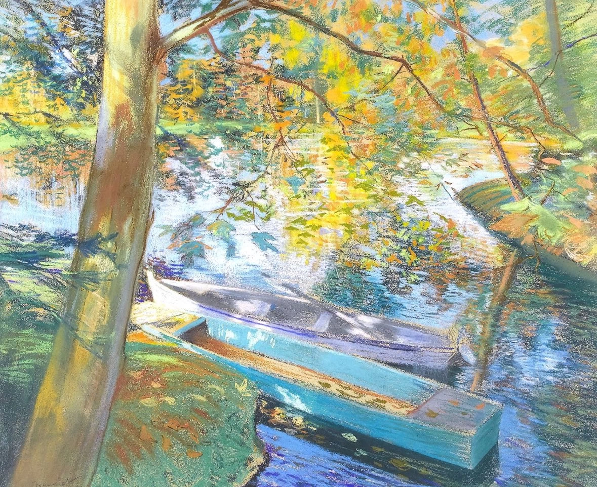 Barche in autunno, 1891